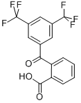 2-[3,5-BIS(TRIFLUOROMETHYL)BENZOYL]BENZOIC ACID CAS#: 175278-06-5