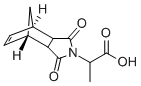 2-(3,5-DIOXO-4-AZA-TRICYCLO[5.2.1.0(2,6)]DEC-8-EN-4-YL)-PROPIONIC ACID CAS#: 32392-54-4