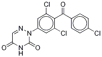 2-[3,5-Dichloro-4-(4-chlorobenzoyl)phenyl]-1,2,4-triazine-3,5(2H,4H)-dione CAS#: 133648-81-4