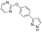 2-[4-(1H-PYRAZOL-3-YL)PHENOXY]PYRIMIDINE CAS#: 321998-82-7