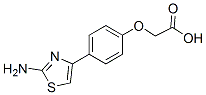 2-[4-(2-amino-1,3-thiazol-4-yl)phenoxy]acetic acid CAS#: 168127-34-2