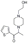 2-[4-(2-hydroxyethyl)piperazino]-1-(2-thienyl)-1-propanone CAS#: 4506-87-0