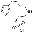 2-((4-(3-Thienyl)butyl)amino)ethanethiol, hydrogen sulfate (ester) CAS#: 38920-51-3