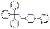 2-[4-(3,3,3-Triphenylpropyl)-1-piperazinyl]pyrazine CAS#: 34675-79-1