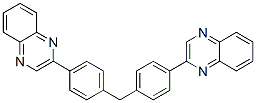 2-(4-[4-(2-Quinoxalinyl)benzyl]phenyl)quinoxaline CAS#: 34963-37-6