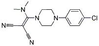 2-[[4-(4-CHLOROPHENYL)PIPERAZINO](DIMETHYLAMINO)METHYLENE]MALONONITRILE CAS#: 339023-35-7