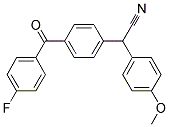 2-[4-(4-FLUOROBENZOYL)PHENYL]-2-(4-METHOXYPHENYL)ACETONITRILE CAS#: 339114-73-7