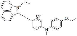 2-[4-[(4-ethoxyphenyl)methylamino]phenyl]-1-ethylbenz[cd]indolium chloride CAS#: 35114-09-1