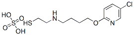 2-[4-(5-Chloro-2-pyridyloxy)butyl]aminoethanethiol sulfate CAS#: 41287-00-7