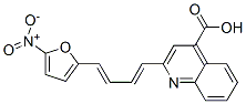 2-[4-(5-Nitro-2-furyl)-1,3-butadienyl]-4-quinolinecarboxylic acid CAS#: 31432-65-2