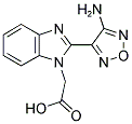 [2-(4-AMINO-FURAZAN-3-YL)-BENZOIMIDAZOL-1-YL]-ACETIC ACID CAS#: 296790-01-7