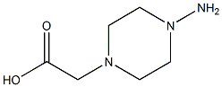 2-(4-AMinopiperazin-1-yl)acetic acid CAS#: 164785-11-9