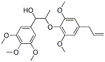 2-(4-Allyl-2,6-dimethoxyphenoxy)-1-(3,4,5-trimethoxyphenyl)-1-propanol CAS#: 41551-58-0