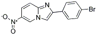 2-(4-BROMOPHENYL)-6-NITROIMIDAZO[1,2-A]PYRIDINE CAS#: 118000-56-9
