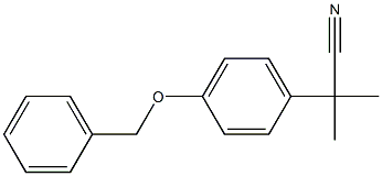 2-(4-Benzyloxy-phenyl)-2-Methyl-propionitrile CAS#: 167762-83-6