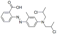 2-[[4-[Bis(2-chloropropyl)amino]-2-methylphenyl]azo]benzoic acid CAS#: 40136-92-3