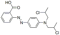 2-[[4-[Bis(2-chloropropyl)amino]phenyl]azo]benzoic acid CAS#: 40136-91-2