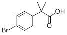 2-(4-Bromophenyl)-2-methylpropionic acid CAS#: 32454-35-6