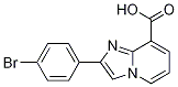 2-(4-Bromophenyl)imidazo[1,2-a]pyridine-8-carboxylic acid CAS#: 133427-42-6