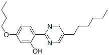 2-(4-Butoxy-2-hydroxyphenyl)-5-hexylpyrimidine CAS#: 158610-48-1