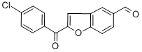 2-(4-CHLOROBENZOYL)-1-BENZOFURAN-5-CARBALDEHYDE CAS#: 300664-78-2