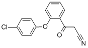 2-(4-CHLOROPHENOXY)-BETA-OXO-BENZENEPROPANENITRILE CAS#: 136562-69-1