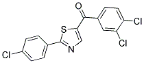 [2-(4-CHLOROPHENYL)-1,3-THIAZOL-5-YL](3,4-DICHLOROPHENYL)METHANONE CAS#: 339007-99-7