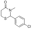 2-(4-CHLOROPHENYL)-3-METHYL-TETRAHYDRO-1,3-THIAZINE-4-ONE CAS#: 30897-26-8