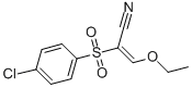 2-((4-CHLOROPHENYL)SULFONYL)-3-ETHOXYPROP-2-ENENITRILE CAS#: 32083-27-5
