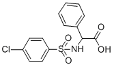 2-([(4-CHLOROPHENYL)SULFONYL]AMINO)-2-PHENYLACETIC ACID CAS#: 117309-47-4