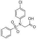 2-[4-CHLORO(PHENYLSULFONYL)ANILINO]ACETIC ACID CAS#: 117309-41-8
