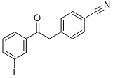 2-(4-CYANOPHENYL)-3'-IODOACETOPHENONE CAS#: 146653-53-4
