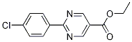 2-(4-Chloro-phenyl)-pyriMidine-5-carboxylic acid ethyl ester CAS#: 304693-58-1