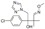 2-(4-Chlorophenyl)-4-methoxyimino-3,3-dimethyl-1-(1,2,4-triazol-1-yl)butan-2-ol CAS#: 126040-72-0