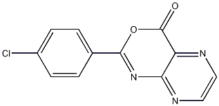 2-(4-Chlorophenyl)-4H-pyrazino[2,3-d][1,3]oxazin-4-one CAS#: 155513-80-7
