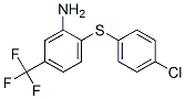 2-[(4-Chlorophenyl)thio]-5-(trifluoromethyl)aniline CAS#: 32631-27-9