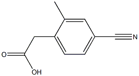 2-(4-Cyano-2-Methylphenyl)acetic acid CAS#: 34841-56-0