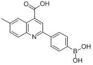 2-(4-DIHYDROXYBORANE)PHENYL-4-CARBOXY-6-METHYLQUINOLINE CAS#: 373384-16-8