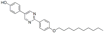2-[4-(Decyloxy)-phenyl]-5-(4-hydroxyphenyl)-pyrimidine CAS#: 119471-77-1