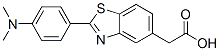 2-[4-(Dimethylamino)phenyl]-5-benzothiazoleacetic acid CAS#: 36774-73-9