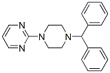 2-(4-Diphenylmethyl-1-piperazinyl)pyrimidine CAS#: 3605-02-5