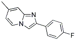 2-(4-FLUORO-PHENYL)-7-METHYL-IMIDAZO[1,2-A]PYRIDINE CAS#: 378766-08-6