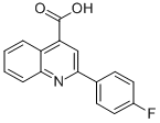 2-(4-FLUORO-PHENYL)-QUINOLINE-4-CARBOXYLIC ACID CAS#: 441-28-1