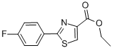 2-(4-FLUORO-PHENYL)-THIAZOLE-4-CARBOXYLIC ACID ETHYL ESTER CAS#: 132089-35-1