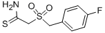 2-(4-FLUOROBENZYLSULFONYL)THIOACETAMIDE CAS#: 175276-88-7