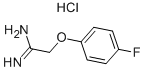 2-(4-FLUOROPHENOXY)-1-IMINO-1-ETHANAMINIUM CHLORIDE CAS#: 318951-78-9