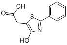 2-(4-HYDROXY-2-PHENYL-1,3-THIAZOL-5-YL)ACETIC ACID CAS#: 133834-03-4