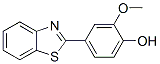 2-(4-HYDROXY-3-METHOXYPHENYL)BENZOTHIAZOLE CAS#: 36341-25-0