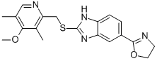 2-[(4-METHOXY-3,5-DIMETHYL-2-PYRIDINYL)-METHYLTHIO]-5-(OXAZOLIN-2-YL)-BENZIMIDAZOLE CAS#: 116091-77-1