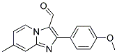 2-(4-METHOXY-PHENYL)-7-METHYL-IMIDAZO[1,2-A]-PYRIDINE-3-CARBALDEHYDE CAS#: 300708-62-7